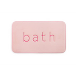 Extra Thick Memory Foam & Super Comfort Bath Rug Mat for Bathroom (60 x 40 cm Pink) - Home & Garden > Bathroom