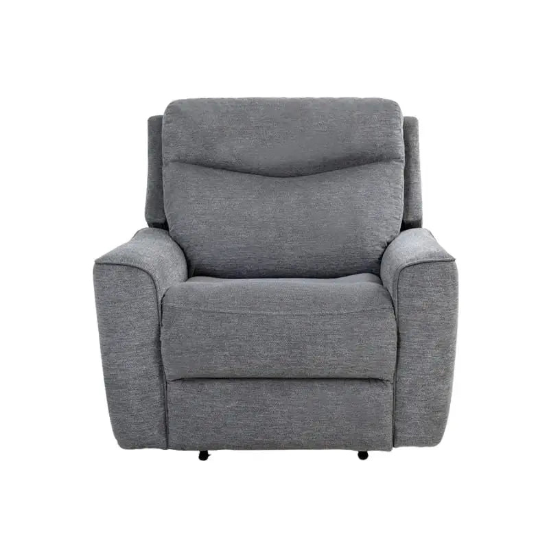 Fabric Motion Recliner Single Chair - Grey - Furniture > Sofas > Sofas & Sofa Beds