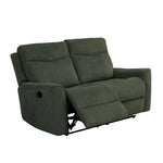Fabric Motion Recliner Sofa Set Cosmic Dark Gray Manual 3 + 2 Seater - Furniture > Sofas > Sofas & Sofa Beds
