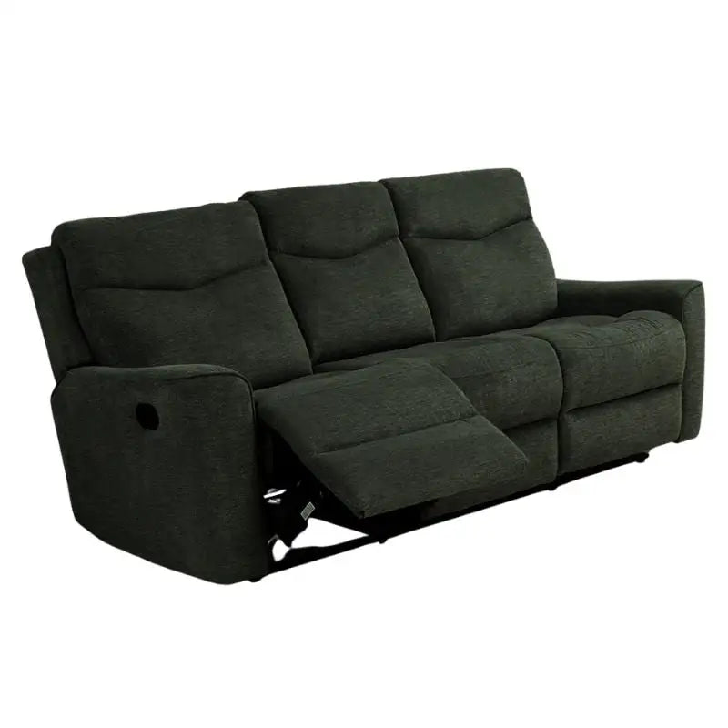 Fabric Motion Recliner Sofa Set Cosmic Dark Gray Manual 3 + 2 Seater - Furniture > Sofas > Sofas & Sofa Beds