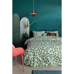 Fabrice Cotton Percale Green Quilt Cover Sets by Bedding House Queen - Home & Garden > Bedding > Quilts & Duvets