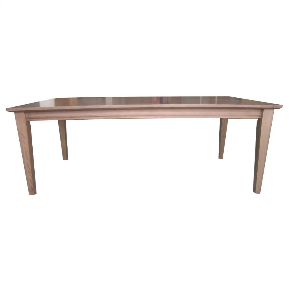 Fairmont 210cm Dining Table Solid Tasmanian Oak Timber Wood Smoke - Furniture > Dining