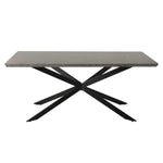 Falcon Rectangular Dining Table MDF Marbling - Furniture > Dining > Dining Tables