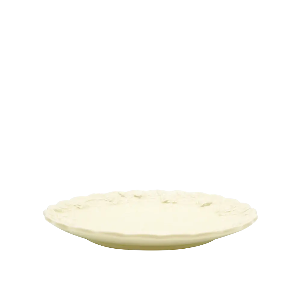 Faubourg Embossed Flat Plate - Home & Garden > Decor