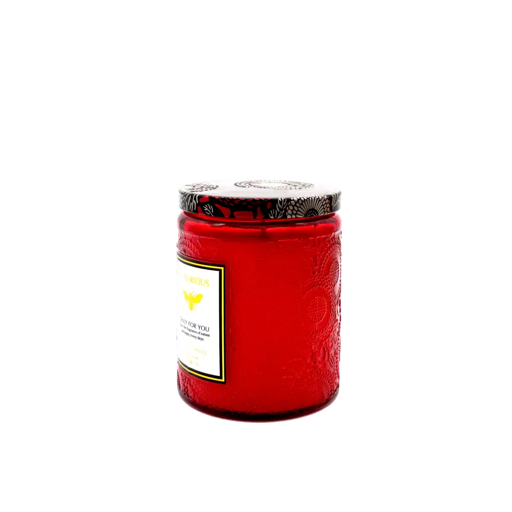 Faubourg Embossed Scented Candle bvlgari&jasmine - Home & Garden > Decor