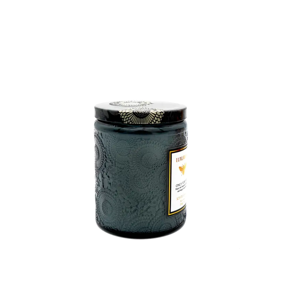 Faubourg Embossed Scented Candle misty forest - Home & Garden > Decor