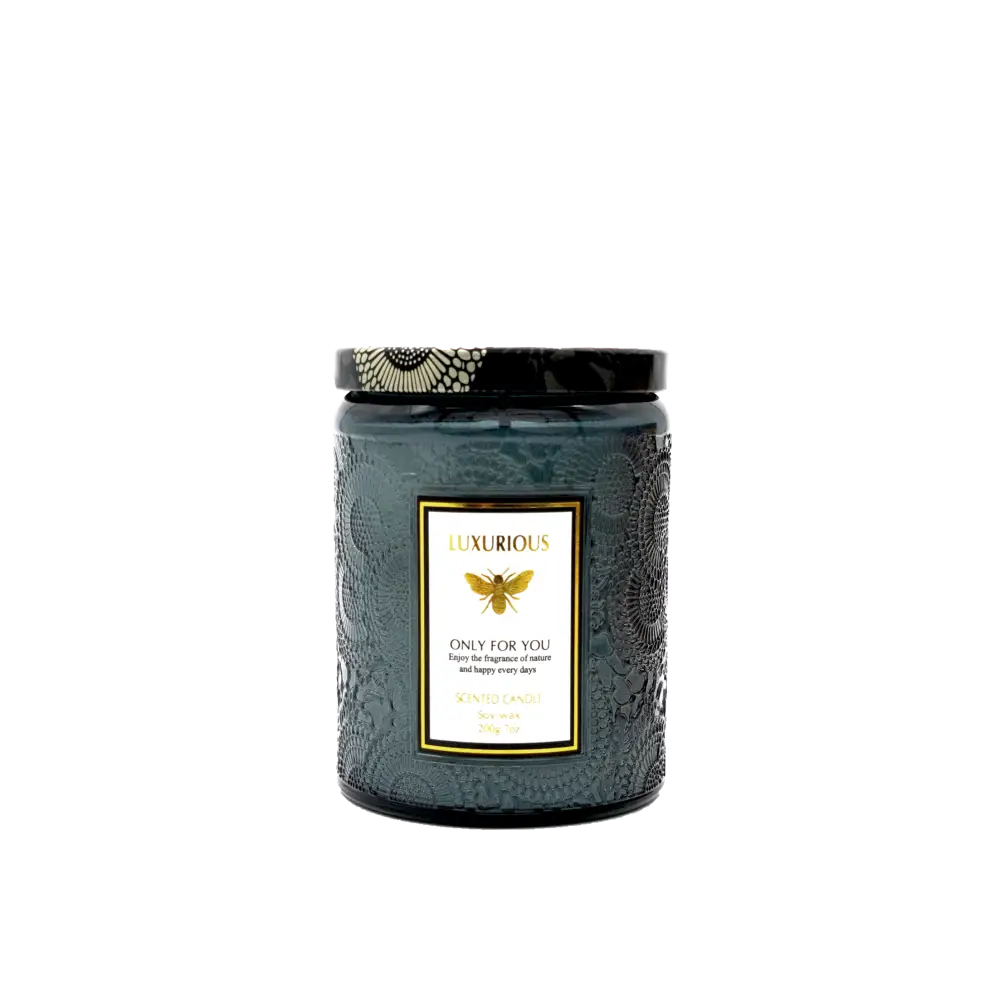 Faubourg Embossed Scented Candle misty forest - Home & Garden > Decor