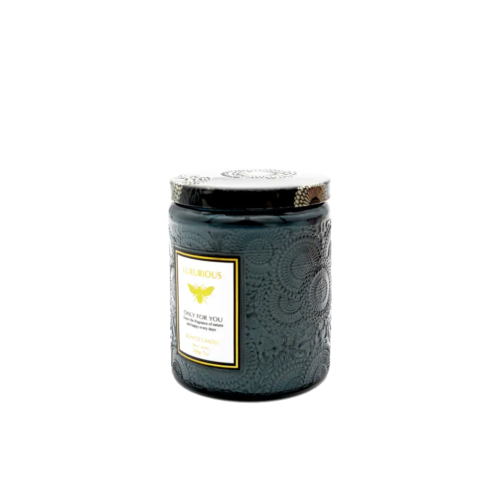 Faubourg Embossed Scented Candle misty forest - Home & Garden > Decor