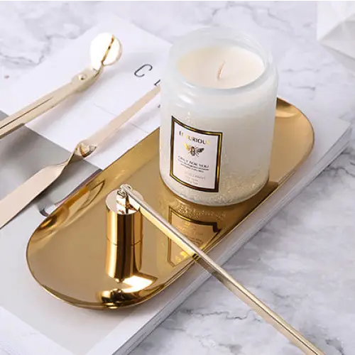 Faubourg Embossed Scented Candle misty forest - Home & Garden > Decor