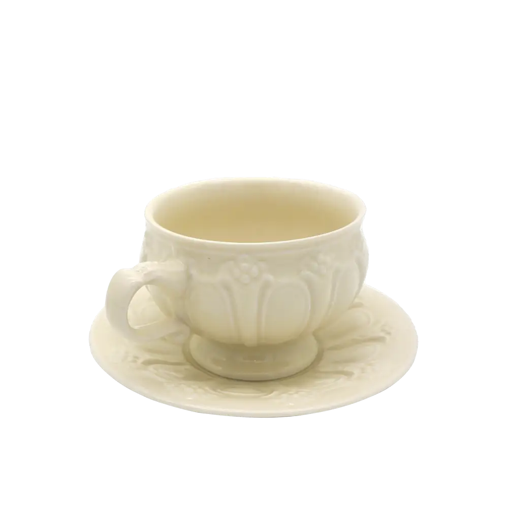 Faubourg Embossed Tea Gift Set - Home & Garden > Decor