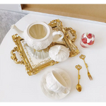 Faubourg Embossed Tea Gift Set - Home & Garden > Decor