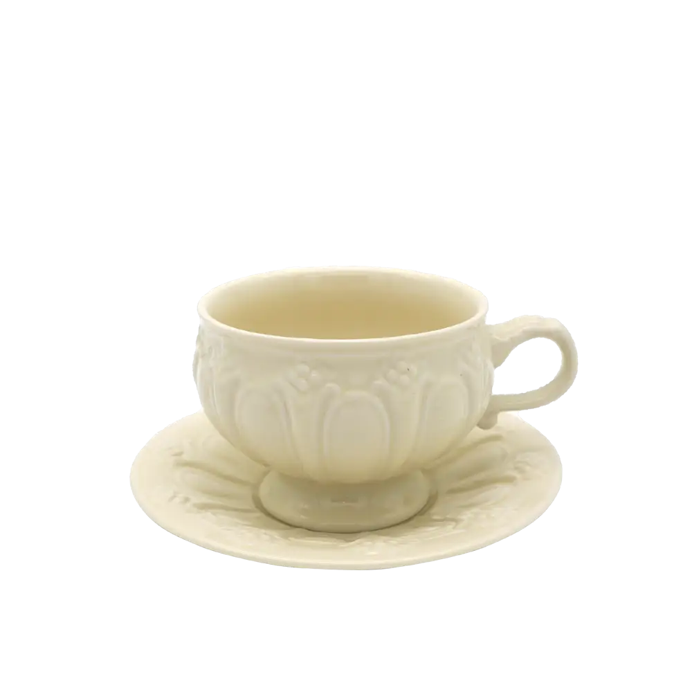 Faubourg Embossed Tea Gift Set - Home & Garden > Decor