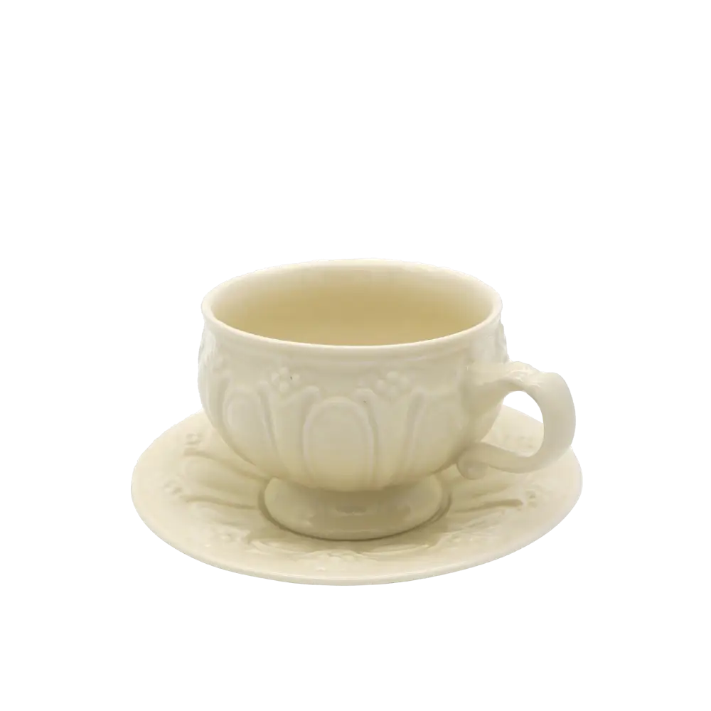 Faubourg Embossed Tea Gift Set - Home & Garden > Decor