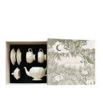 Faubourg Embossed Tea Gift Set - Home & Garden > Decor