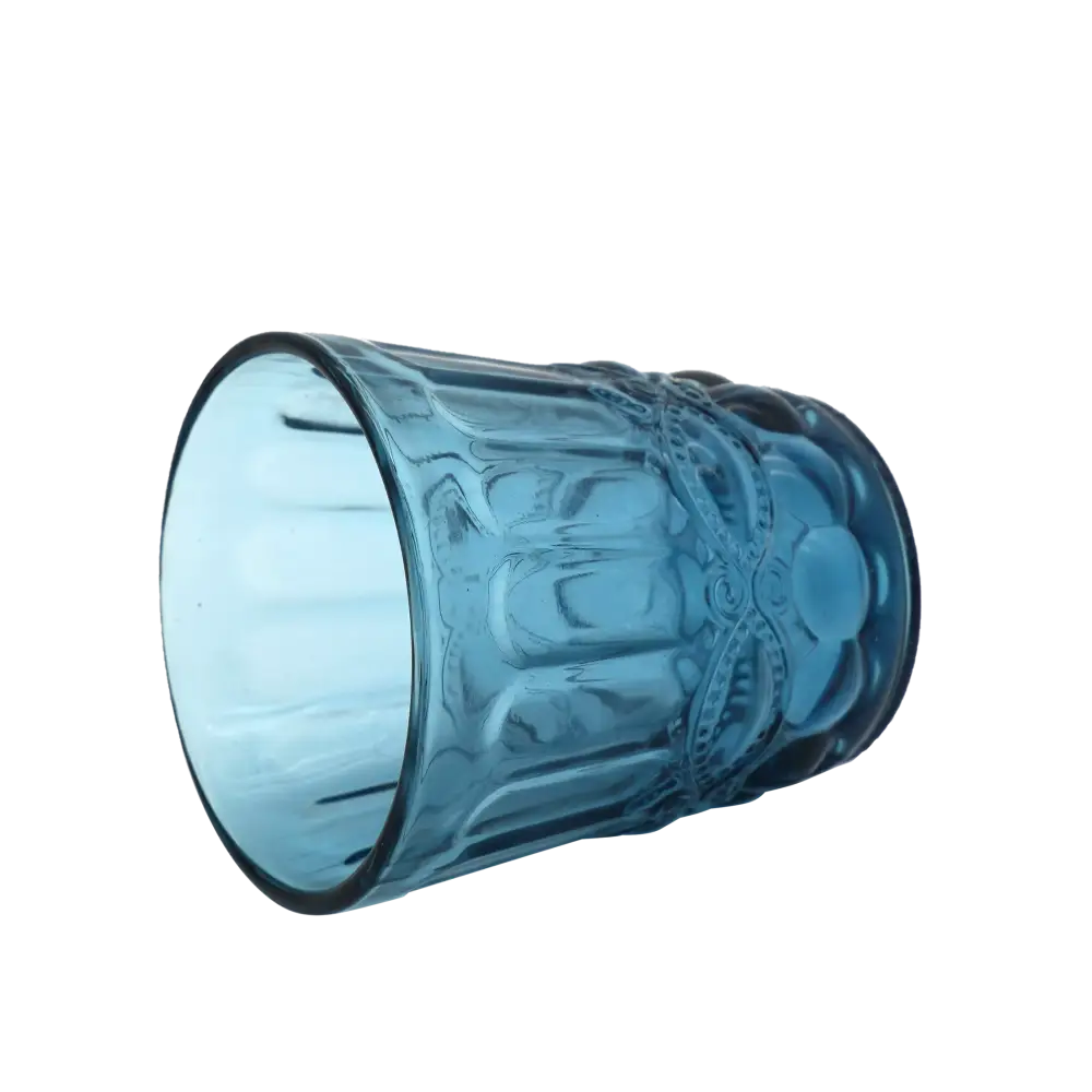 Faubourg Embossed Tumbler - 250ml blue - Home & Garden > Decor