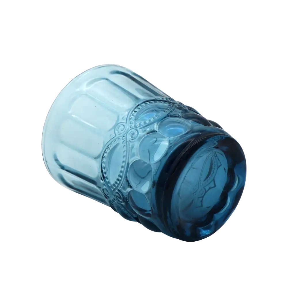 Faubourg Embossed Tumbler - 250ml blue - Home & Garden > Decor