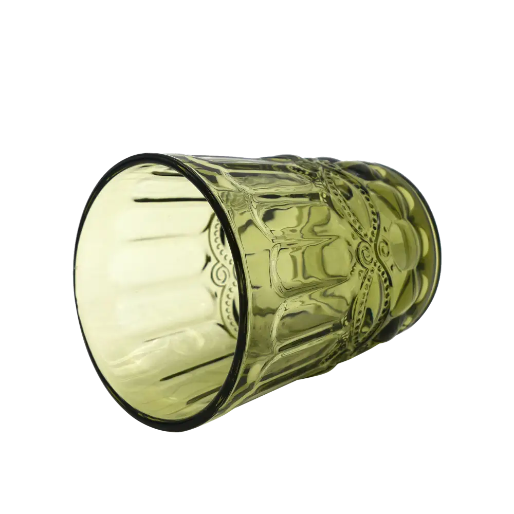 Faubourg Embossed Tumbler - 250ml green - Home & Garden > Decor