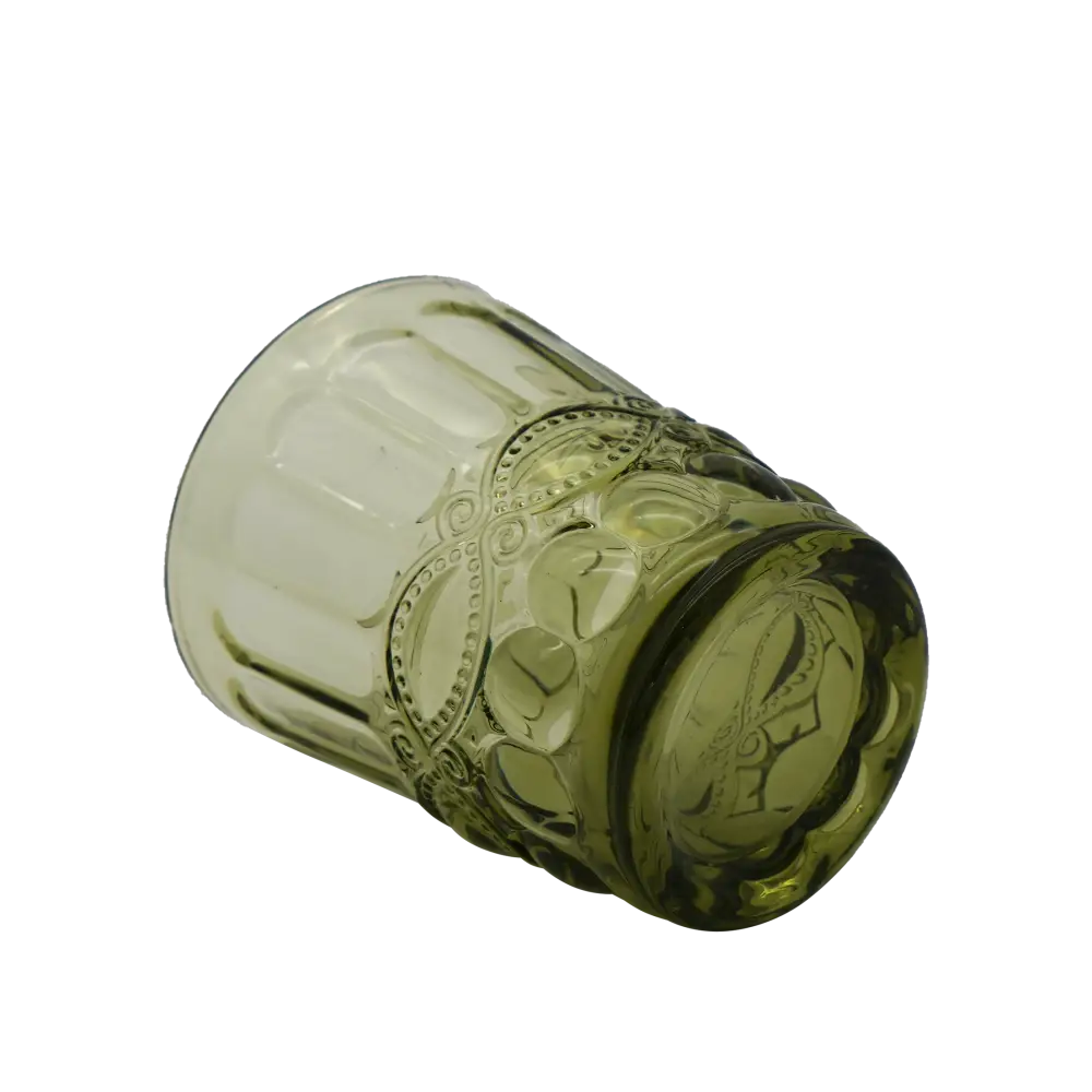 Faubourg Embossed Tumbler - 250ml green - Home & Garden > Decor