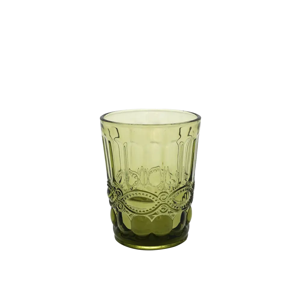Faubourg Embossed Tumbler - 250ml green - Home & Garden > Decor