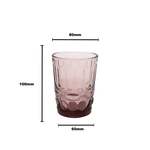 Faubourg Embossed Tumbler - 250ml purple - Home & Garden > Decor