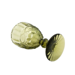 Faubourg Embossed Wine Glass - 310ml Green - Home & Garden > Decor