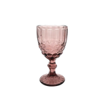 Faubourg Embossed Wine Glass - 310ml purple - Home & Garden > Decor