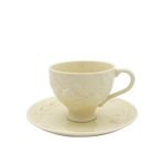 Faubourg Rose Embossed Cup and Saucer - 250ml - Home & Garden > Decor