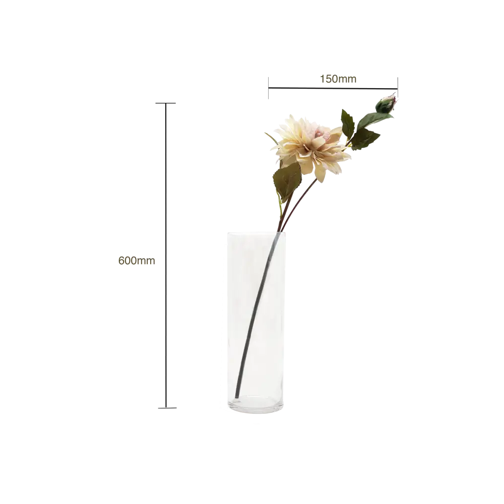 Faux Dahlia Flower Stem - Home & Garden > Decor