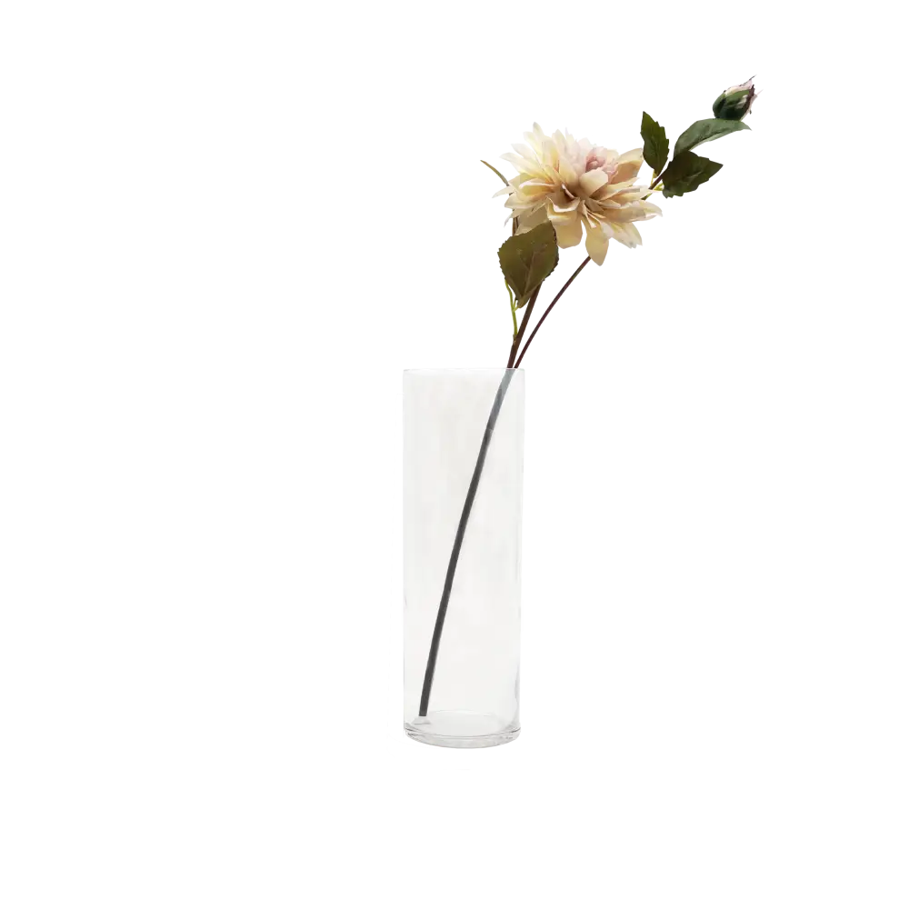 Faux Dahlia Flower Stem - Home & Garden > Decor