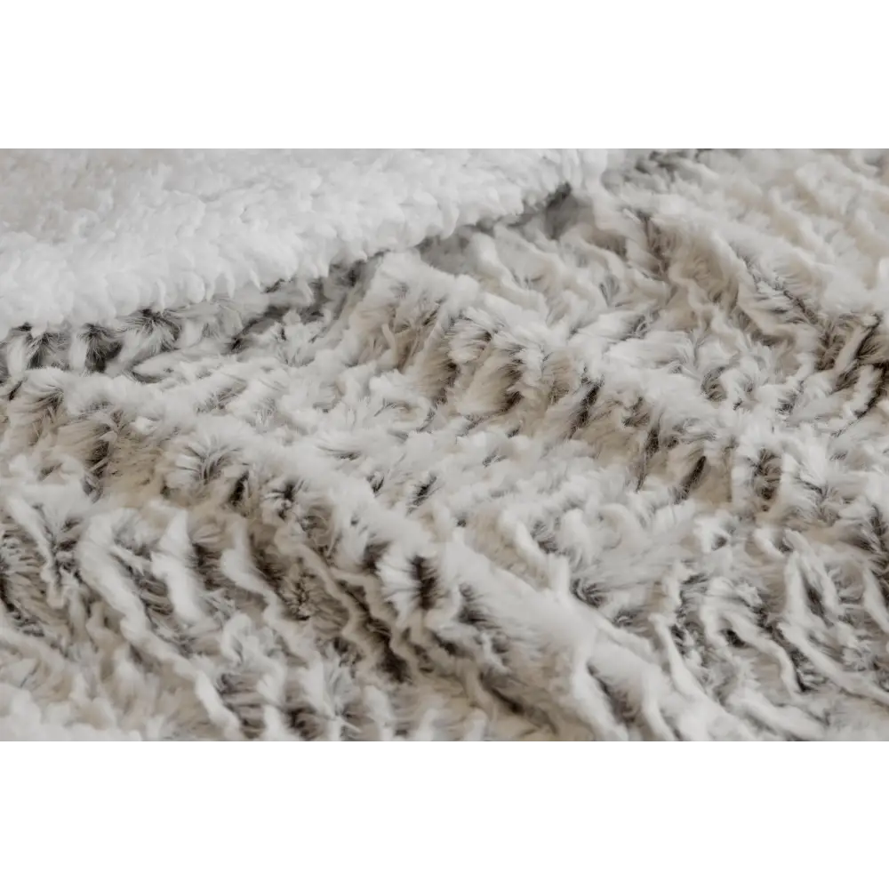 Faux Fur SHERPA 3PCE COMFORTER SET - SINGLE/DOUBLE - Home & Garden > Bedding > Pillowcases