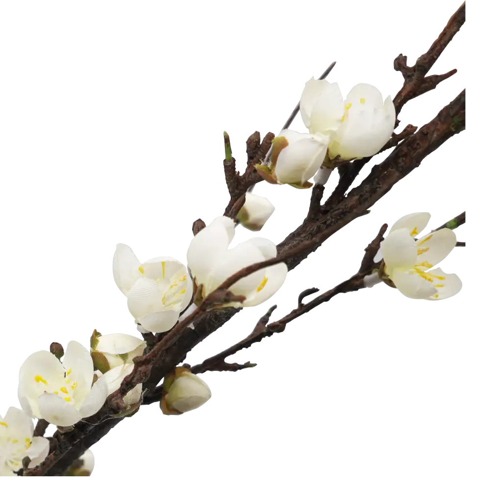 Faux Plum Bossom Stem - Home & Garden > Decor