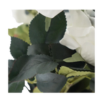 Faux Rose Bouquet Stem grey - Home & Garden > Decor