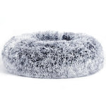 FEANDREA 50cm Dog Bed with Removable Washable Cover Grey - Pet Care > Dog Supplies > Dog Beds