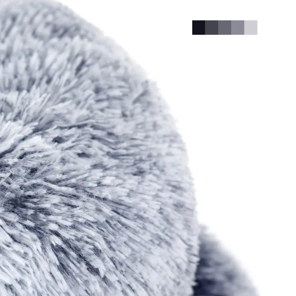 FEANDREA 50cm Dog Bed with Removable Washable Cover Grey - Pet Care > Dog Supplies > Dog Beds