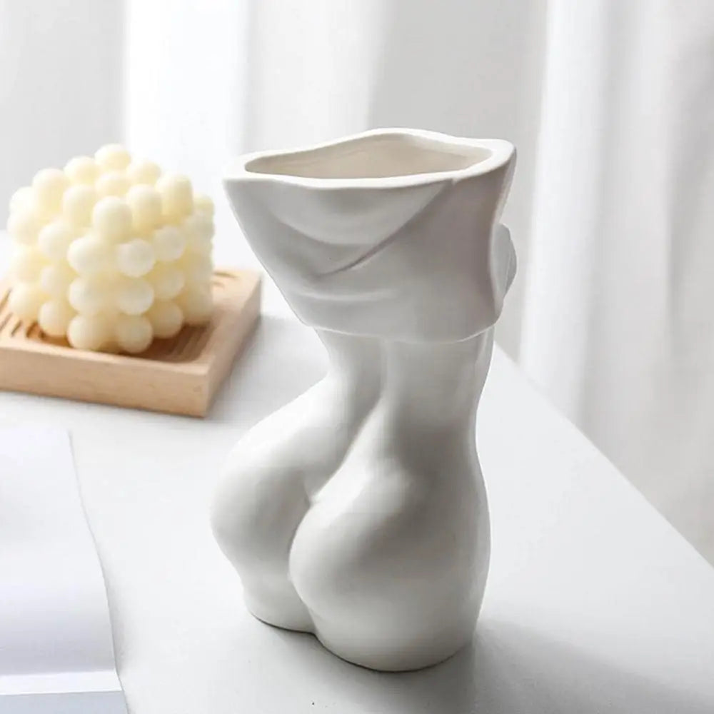 Feminine Body Vase Ceramic Home Decor - Home & Garden > Decor > Vases & Table Decor