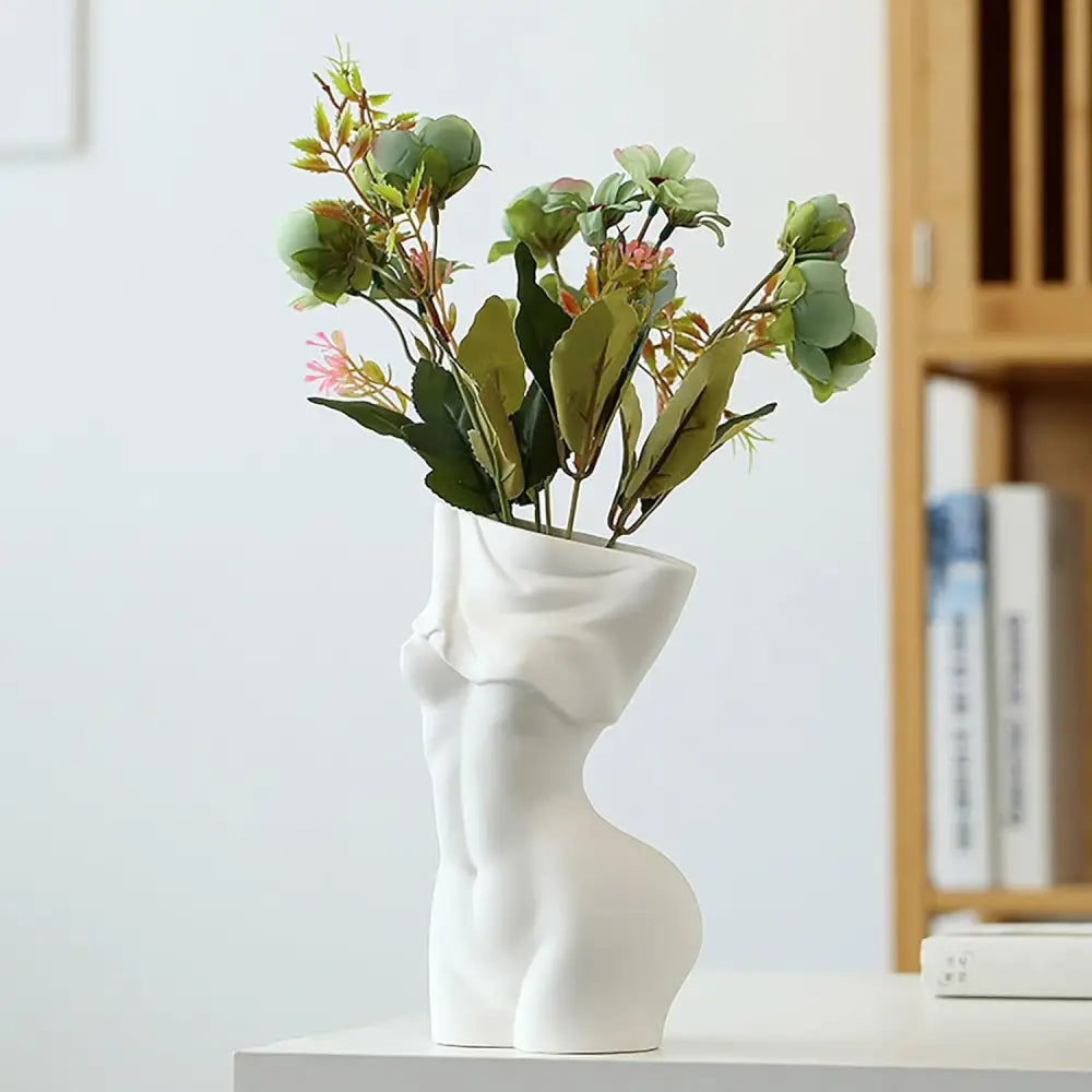 Feminine Body Vase Ceramic Home Decor - Home & Garden > Decor > Vases & Table Decor