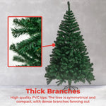 FESTISS 1.8m Christmas Tree with 250 LED Lights Warm White (Green) FS-TREE-08 - Home & Garden > Decor