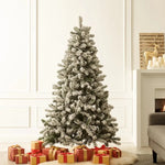 FESTISS 1.8m Christmas Tree with 250 LED Lights Warm White (Snowy) FS-TREE-09 - Home & Garden > Decor