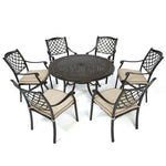 Fiji Metal Outdoor Dining table - Furniture > Outdoor