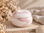 Sunday Tide Coastal Shore Pebble Pot in Shell Blush