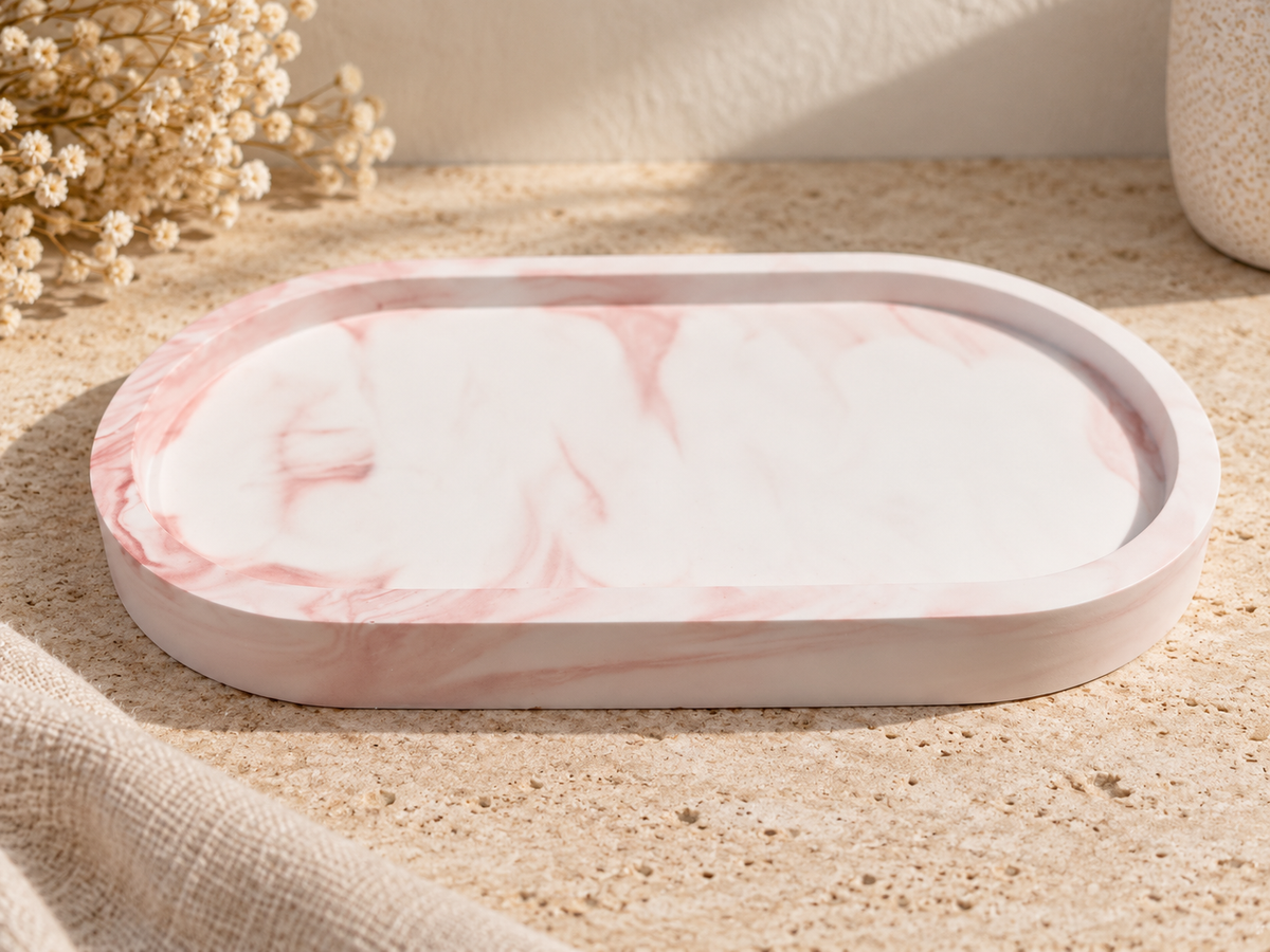 Sunday Tide Coastal Harbour Tray in Shell Blush - view 8