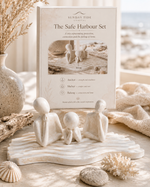 Sunday Tide Coastal Safe Harbour Trio in Coastal Stone - view 2