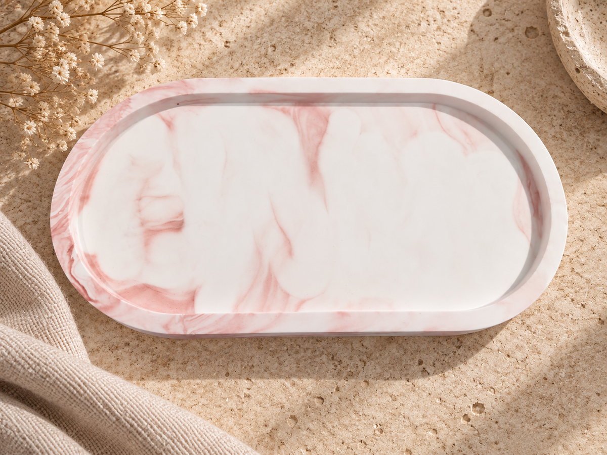 Sunday Tide Coastal Harbour Tray in Shell Blush - view 10