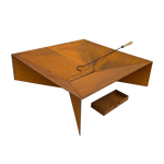 Firepit with Ash Tray with 0.11 Mild Steel’ - Home & Garden > Firepits