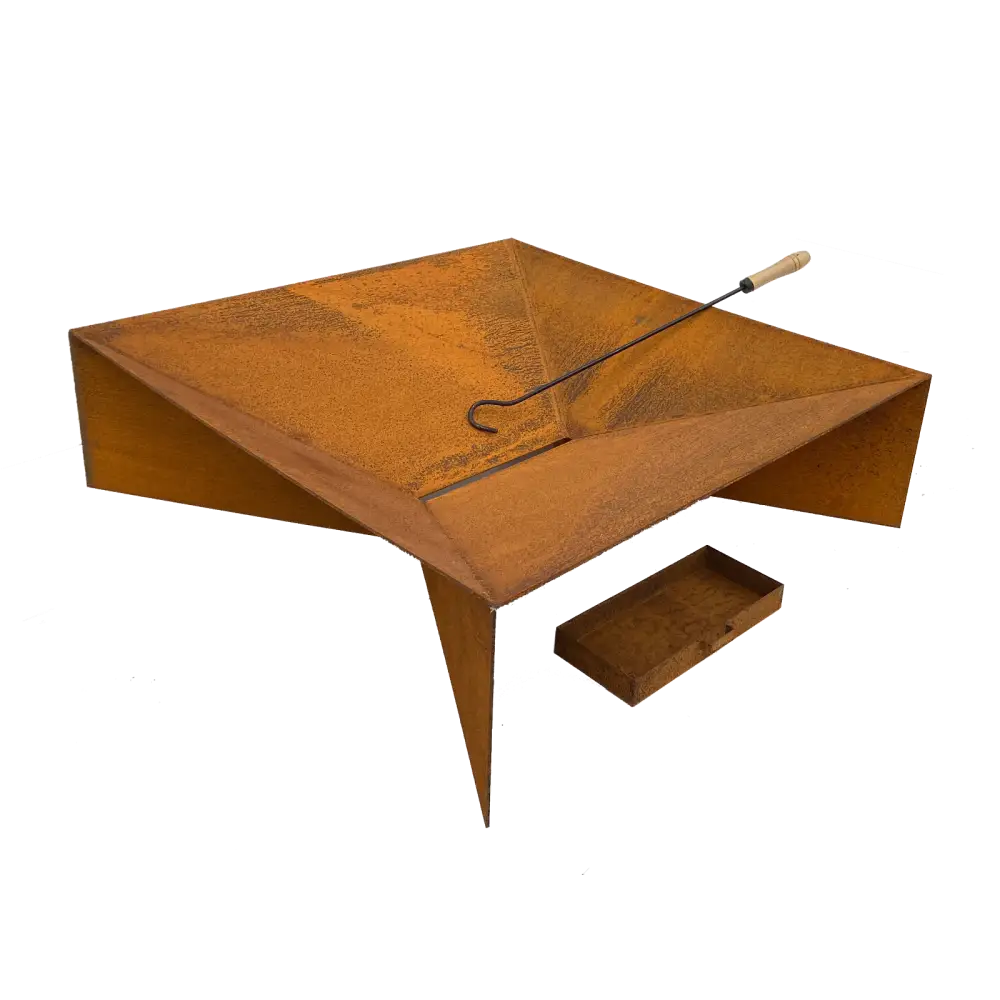 Firepit with Ash Tray with 0.11 Mild Steel’ - Home & Garden > Firepits