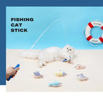 Fishing Rod Tease Cat Stick Cat Supplies Mobile Toy Set - Pet Care > Toys > Cat Toys