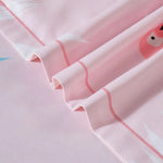 Flamingo Kids Quilt Cover Set - Single Size - Home & Garden > Bedding