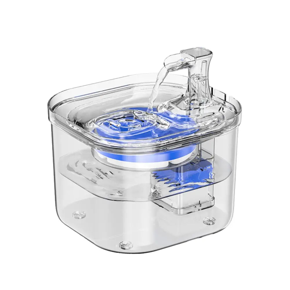 FLOOFI 2L Pet Water Fountain for Cats and Small Dogs - Pet Care > Cat Supplies > Cat Bowls Feeders & Waterers