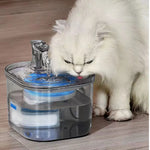 FLOOFI 2L Pet Water Fountain for Cats and Small Dogs - Pet Care > Cat Supplies > Cat Bowls Feeders & Waterers
