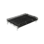 FLOOFI Four-Level Pet Rabbit Bird Cage with Hammock (Black) - Pet Care > Bird > Bird Cages & Stands